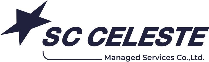 SC Celeste managed services ltd - dark blue